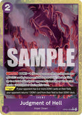 Judgment of Hell Alternate Art OP02-089 – Premium Booster - The Best | One Piece TCG
