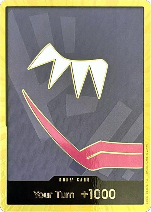 DON!! Card (Rosinante) Gold – Premium Booster - The Best | One Piece TCG