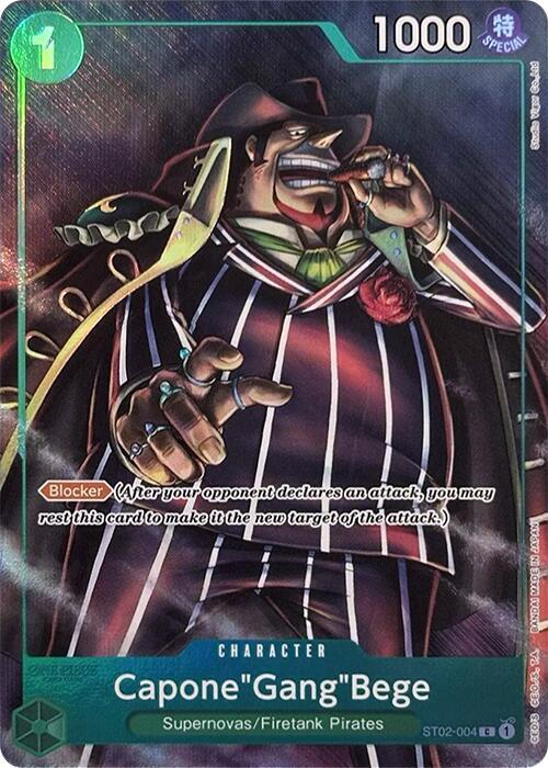 Capone"Gang"Bege Premium Card Collection -Best Selection Vol. 2- ST02-004 | One Piece TCG