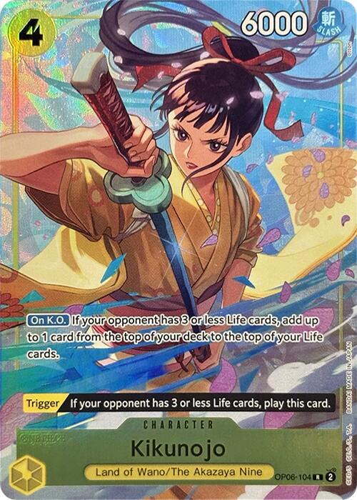 Kikunojo Premium Card Collection -Best Selection Vol. 2- OP06-104 | One Piece TCG