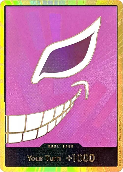 DON!! Card (Donquixote Doflamingo) Gold – Premium Booster - The Best | One Piece TCG