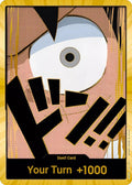DON!! Card (Luffy) Gold – Premium Booster - The Best | One Piece TCG
