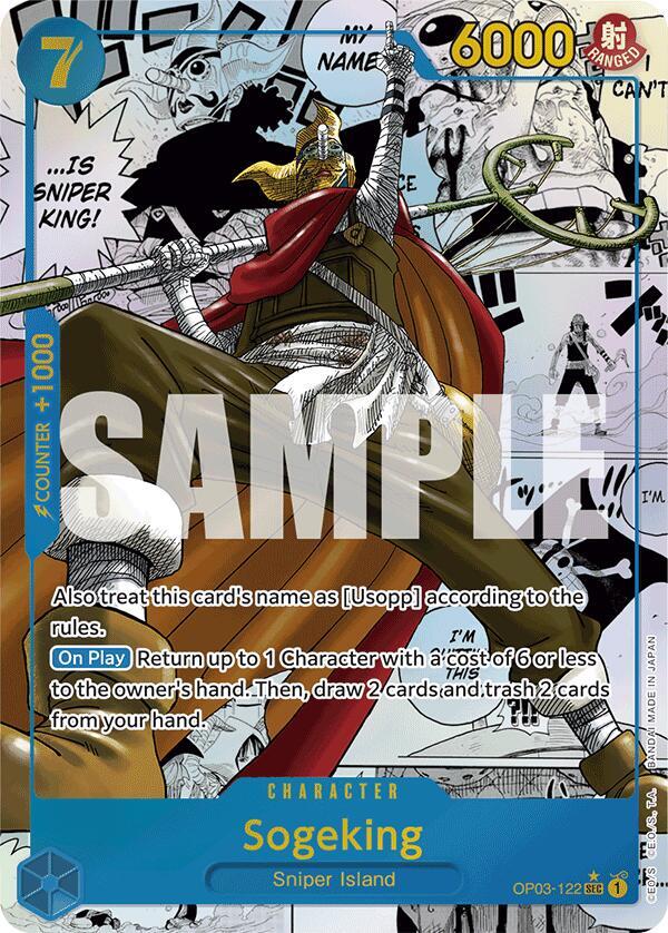 Sogeking Manga Rare OP03-122 – Premium Booster - The Best | One Piece TCG