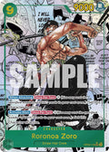 Roronoa Zoro Manga Rare OP06-118 – Premium Booster - The Best | One Piece TCG