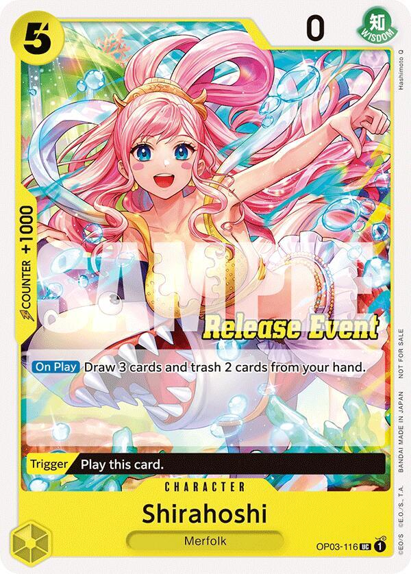 Shirahoshi ST15 - ST20 Release Event Pack OP03-116 | One Piece TCG