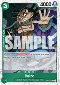 Raizo Jolly Roger Foil OP01-052 – Premium Booster - The Best | One Piece TCG