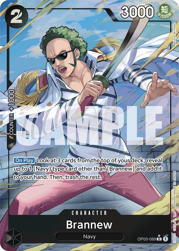 Brannew Alternate Art OP03-089 – Premium Booster - The Best | One Piece TCG