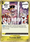 Thunder Bolt Jolly Roger Foil OP03-121 – Premium Booster - The Best | One Piece TCG