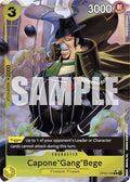 Capone"Gang"Bege (Full Art) OP04-100 – Premium Booster - The Best | One Piece TCG