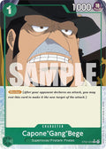 Capone"Gang"Bege (Full Art) ST02-004 – Premium Booster - The Best | One Piece TCG