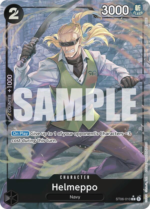 Helmeppo (Full Art) ST06-010 – Premium Booster - The Best | One Piece TCG