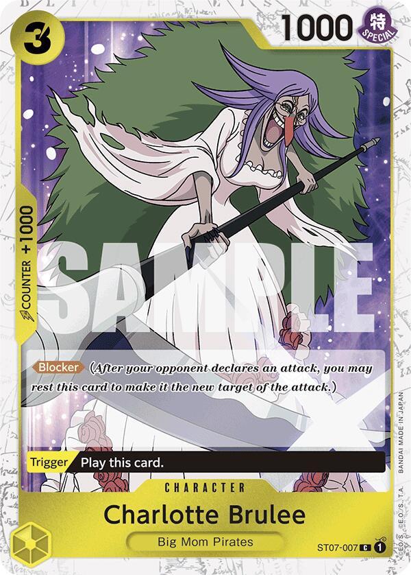 Charlotte Brulee Jolly Roger Foil ST07-007 – Premium Booster - The Best | One Piece TCG
