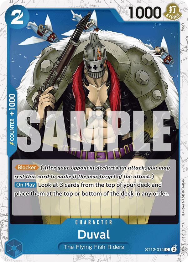 Duval Jolly Roger Foil ST12-014 – Premium Booster - The Best | One Piece TCG