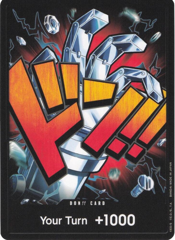 DON!! Card (Eustass "Captain" Kid) – Premium Booster - The Best | One Piece TCG