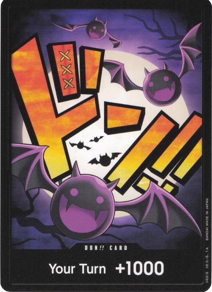 DON!! Card (Gecko Moria) – Premium Booster - The Best | One Piece TCG