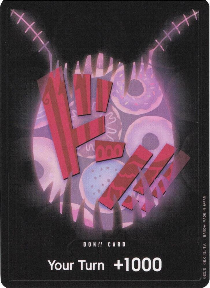 DON!! Card (Katakuri) – Premium Booster - The Best | One Piece TCG