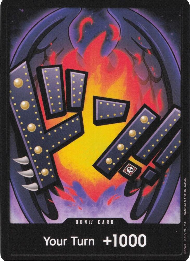 DON!! Card (King) – Premium Booster - The Best | One Piece TCG