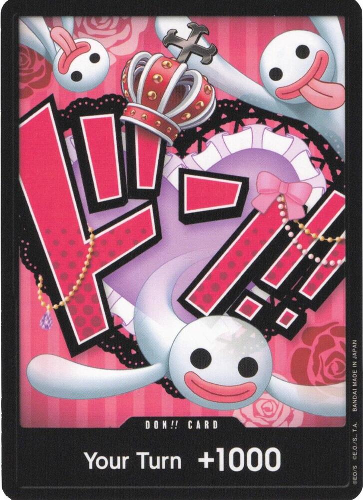 DON!! Card (Perona) – Premium Booster - The Best | One Piece TCG