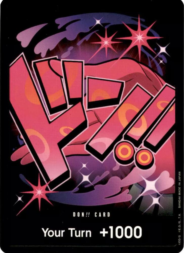 DON!! Card (Reiju) – Premium Booster - The Best | One Piece TCG