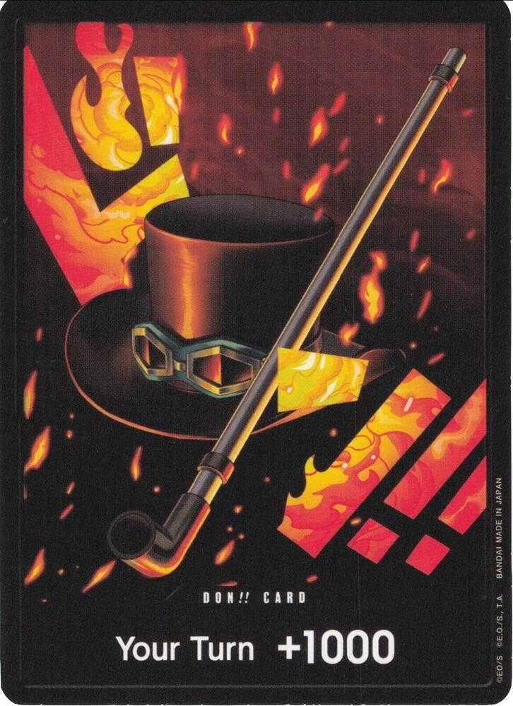 DON!! Card (Sabo) – Premium Booster - The Best | One Piece TCG