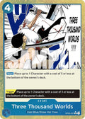 Three Thousand Worlds Textured Foil OP03-057 – Premium Booster - The Best | One Piece TCG