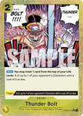 Thunder Bolt Textured Foil OP03-121 – Premium Booster - The Best | One Piece TCG