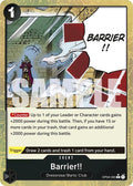 Barrier!! Textured Foil OP04-095 – Premium Booster - The Best | One Piece TCG