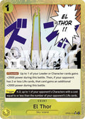 El Thor Textured Foil OP05-114 – Premium Booster - The Best | One Piece TCG