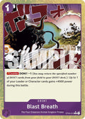 Blast Breath Textured Foil ST04-016 – Premium Booster - The Best | One Piece TCG
