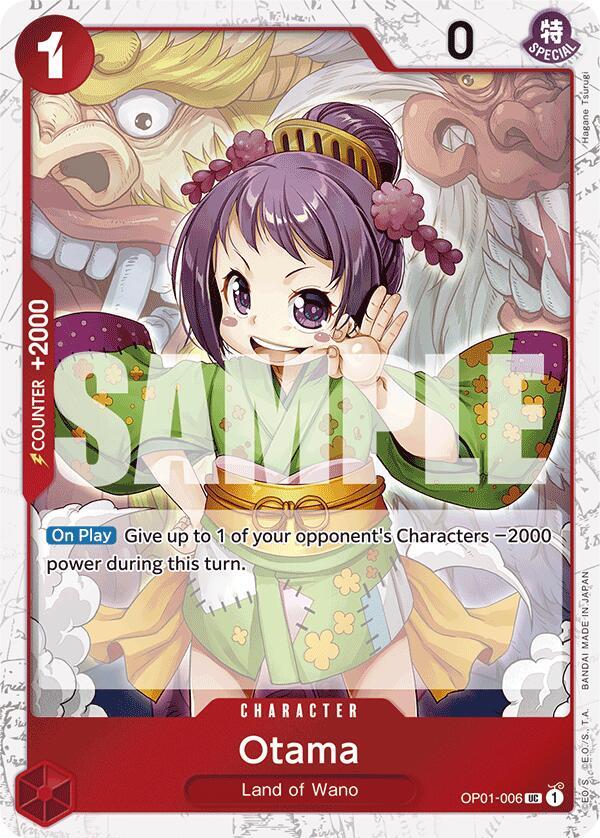 Otama Jolly Roger Foil OP01-006 – Premium Booster - The Best | One Piece TCG