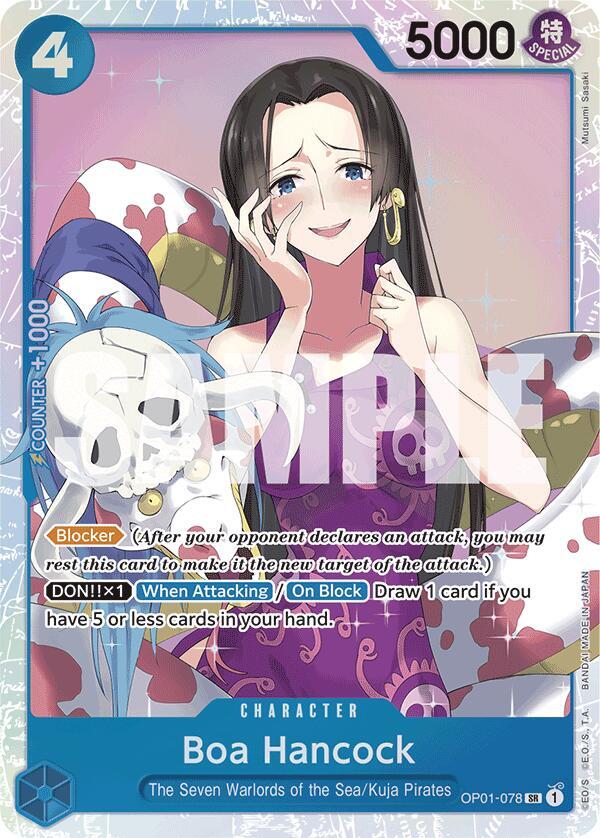 Boa Hancock Reprint OP01-078 – Premium Booster - The Best | One Piece TCG