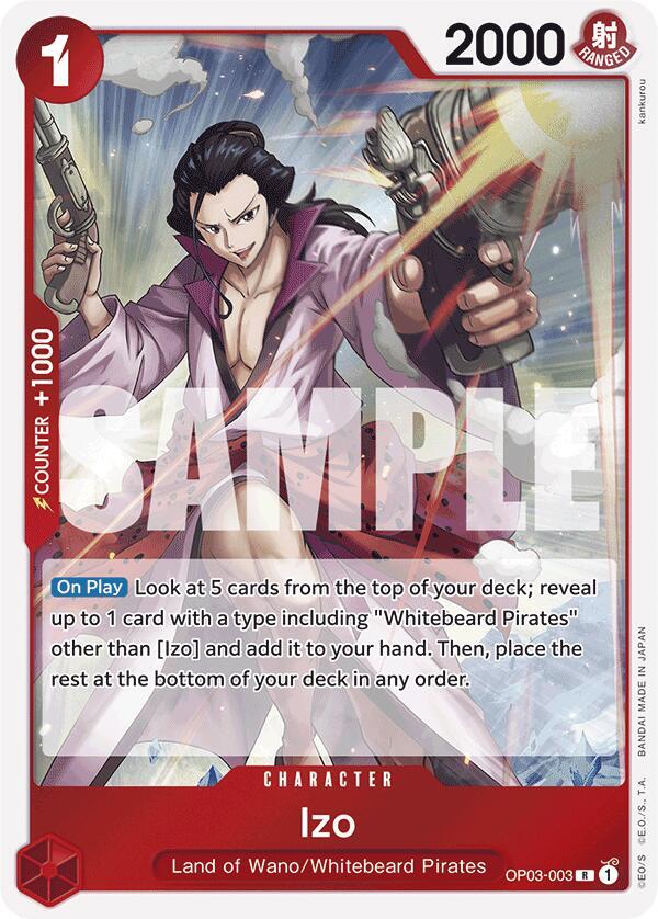 Izo Reprint OP03-003 – Premium Booster - The Best | One Piece TCG