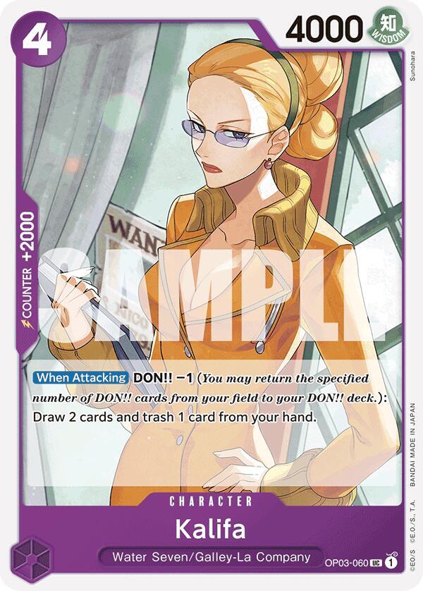 Kalifa Reprint OP03-060 – Premium Booster - The Best | One Piece TCG
