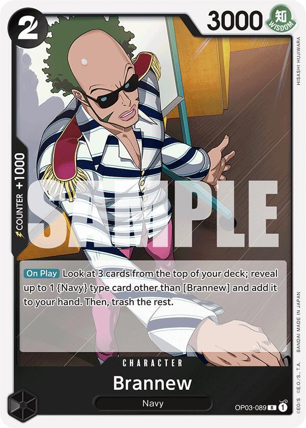 Brannew Reprint OP03-089 – Premium Booster - The Best | One Piece TCG
