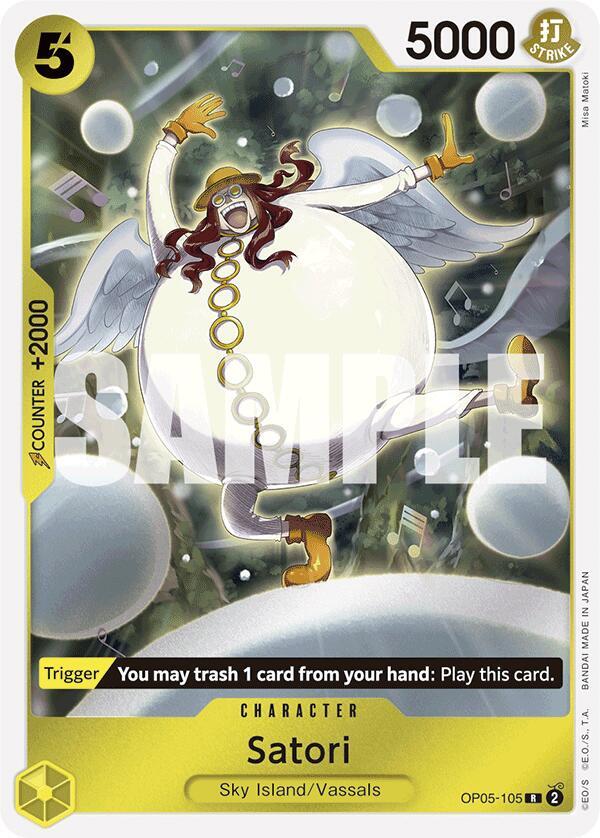 Satori Reprint OP05-105 – Premium Booster - The Best | One Piece TCG