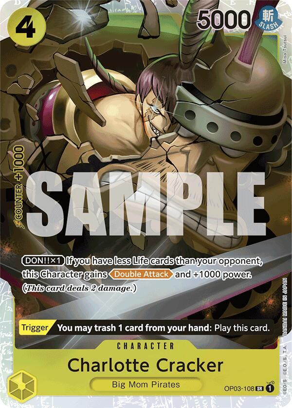 Charlotte Cracker Reprint OP03-108 – Premium Booster - The Best | One Piece TCG
