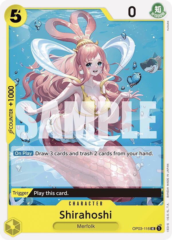 Shirahoshi Reprint OP03-116 – Premium Booster - The Best | One Piece TCG