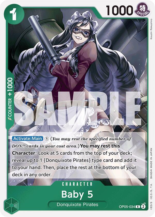 Baby 5 Reprint OP05-034 – Premium Booster - The Best | One Piece TCG