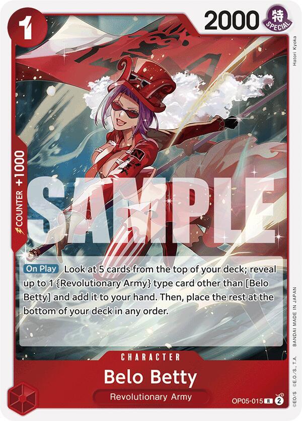 Belo Betty Reprint OP05-015 – Premium Booster - The Best | One Piece TCG