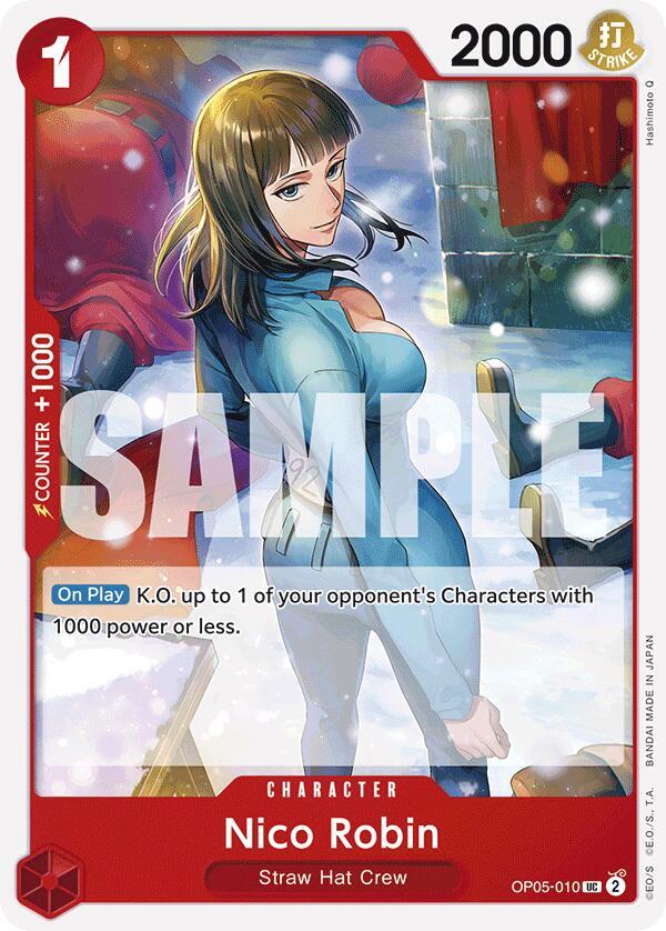 Nico Robin Reprint OP05-010 – Premium Booster - The Best | One Piece TCG