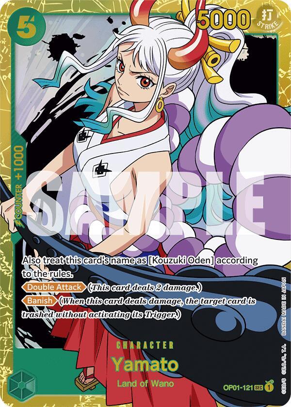 Yamato Reprint OP01-121 – Premium Booster - The Best | One Piece TCG