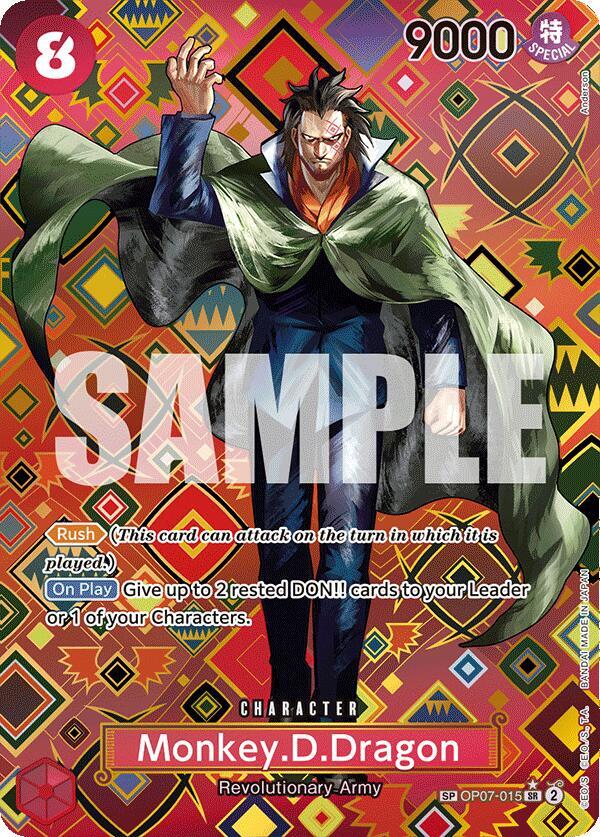 Monkey.D.Dragon SP OP07-015 – Emperors in the New World | One Piece TCG