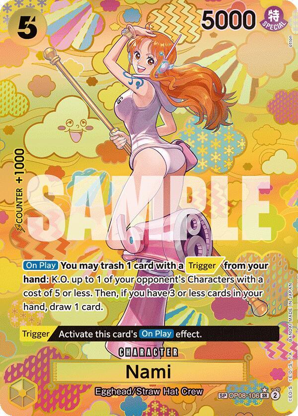Nami SP OP08-106 – Emperors in the New World | One Piece TCG