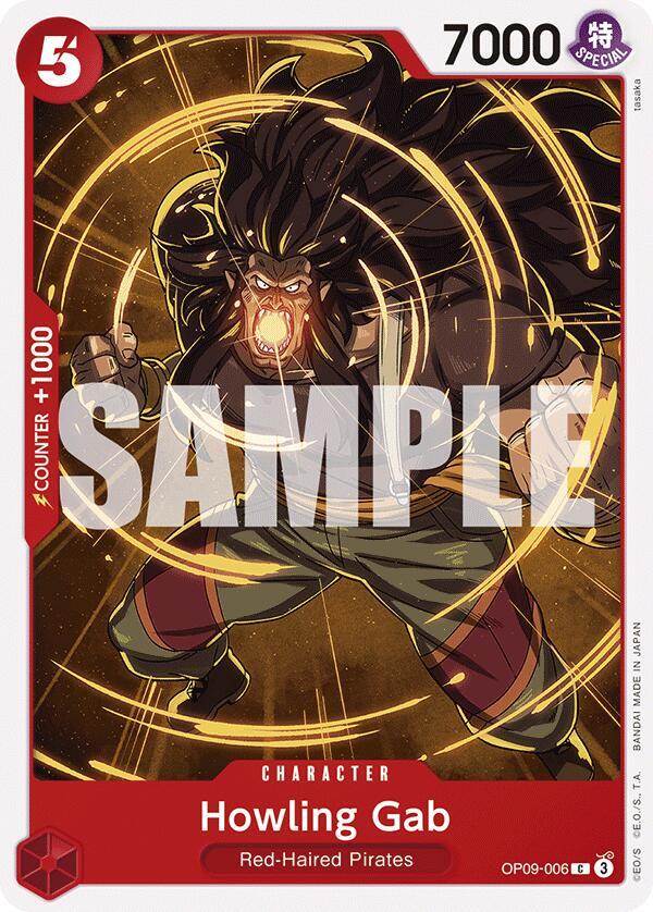 Howling Gab OP09-006 – Emperors in the New World | One Piece TCG