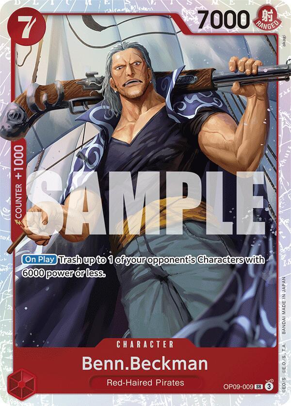 Benn.Beckman OP09-009 – Emperors in the New World | One Piece TCG