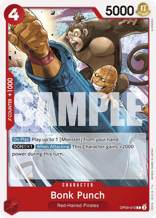 Bonk Punch OP09-010 – Emperors in the New World | One Piece TCG