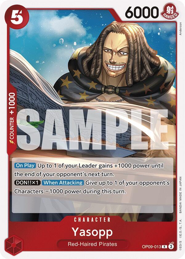 Yasopp OP09-013 – Emperors in the New World | One Piece TCG