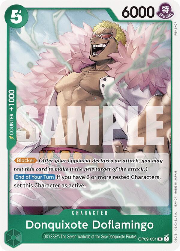 Donquixote Doflamingo OP09-031 – Emperors in the New World | One Piece TCG