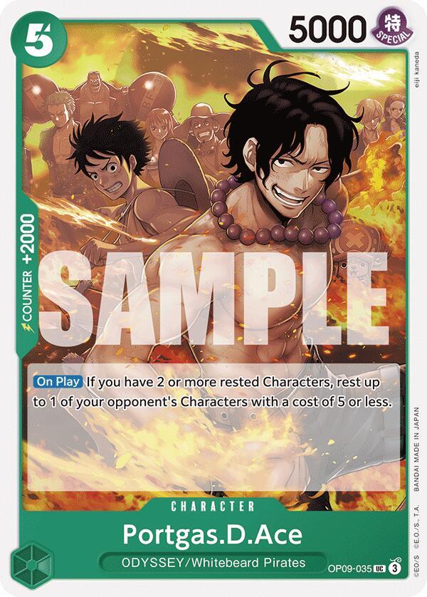 Portgas.D.Ace OP09-035 – Emperors in the New World | One Piece TCG