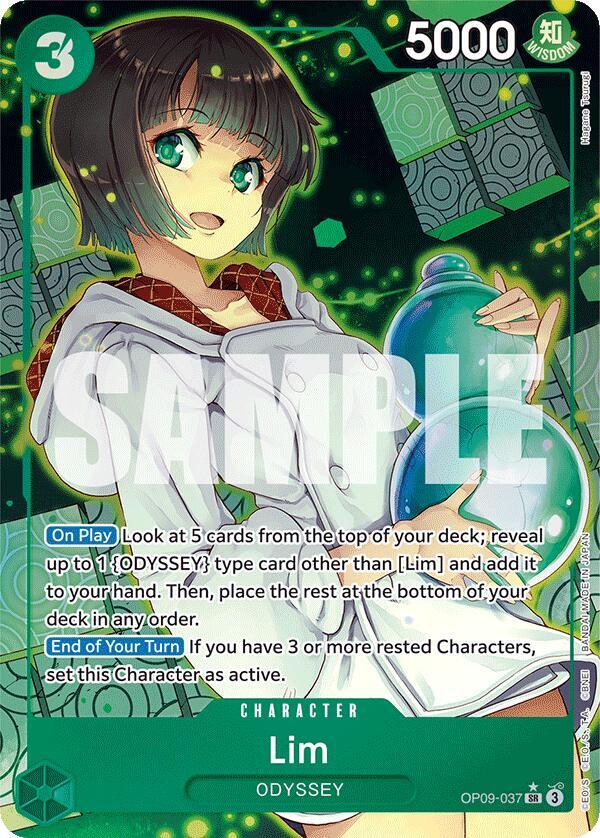 Lim Alternate Art OP09-037 – Emperors in the New World | One Piece TCG